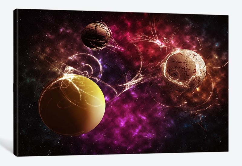 картинка 5D картина «Космические сферы» | интернет-магазин фотообоев ARTDECO