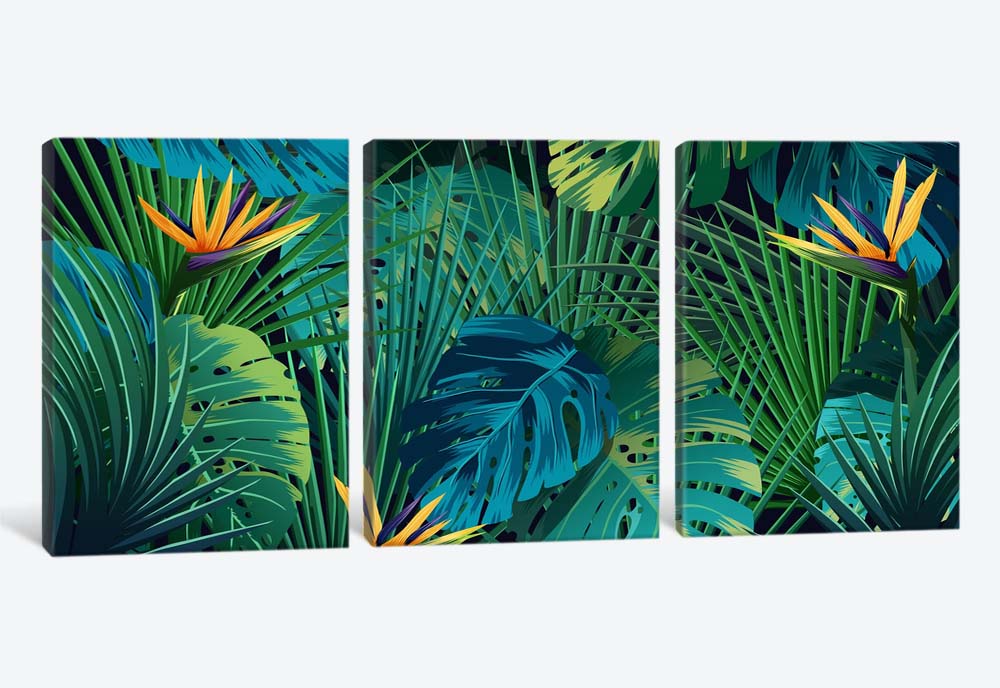 картинка 5D картина «Экзотические листья» | интернет-магазин фотообоев ARTDECO