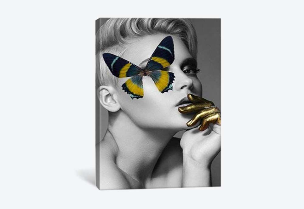картинка 5D картина «Нежная бабочка. Арт 1» | интернет-магазин фотообоев ARTDECO