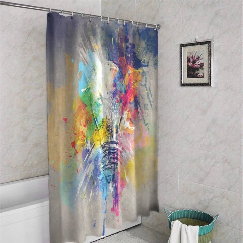 картинка Штора для ванной «Свежая идея» | интернет-магазин фотообоев ARTDECO