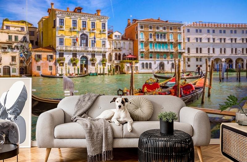 картинка 3D Фотообои «Яркий полдень в Венеции» | интернет-магазин фотообоев ARTDECO