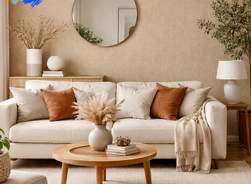 ZJ8009 Бесшовные композитные обои — стиль и качество для вашего интерьера