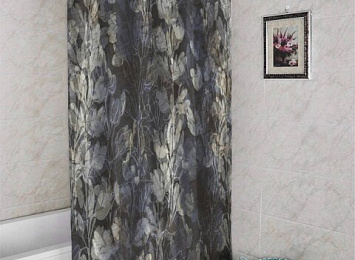 3D занавеска в ванную комнату «Неведанные чары»