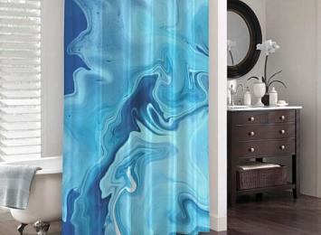3D штора для ванны «Морская фантазия»