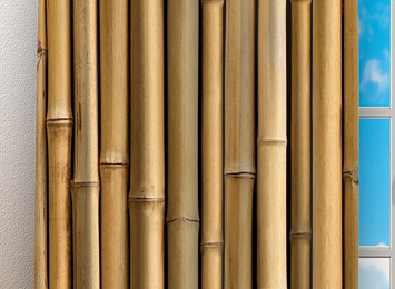 Фотошторы «Бамбуковая стена»