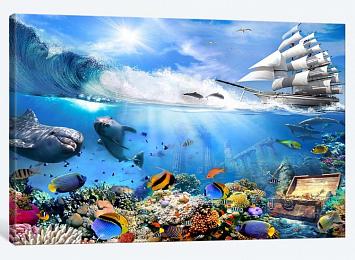 5D картина  «Морские глубины»