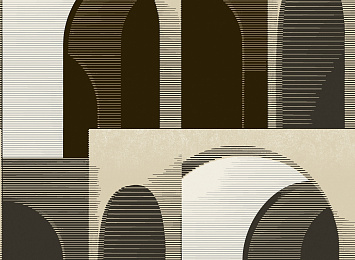 A 63301 Обои Grandeco (Ciara) (1*12) 10,05х0,53  винил на флизелине