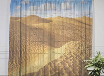3D тюль "Пески пустыни"