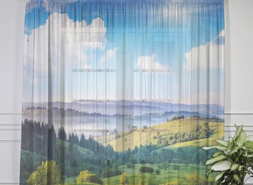 Тюль для штор "Альпийское утро"