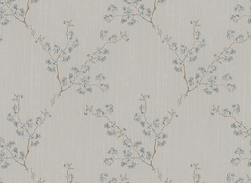 Z66829 Обои Zambaiti (Satin Flowers IV) (1*6) 10,05х0,53 винил на флизелине