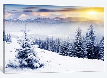 5D картина «Заснежные горы»