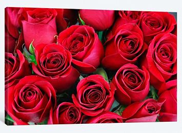 5D картина  «Букет алых роз»