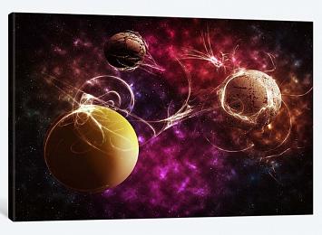 5D картина «Космические сферы»