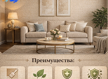 ZJ8009 Бесшовные композитные обои — стиль и качество для вашего интерьера