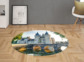 3D Ковер «Замок Сюлли-сюр-Луар»