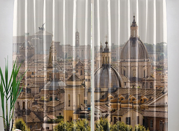 Фотошторы «Крыши Рима»