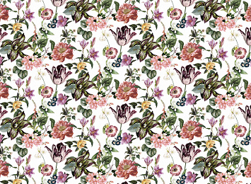 47458 Обои Marburg (Flora) (1*12) 10,05x0,53 винил на флизелине