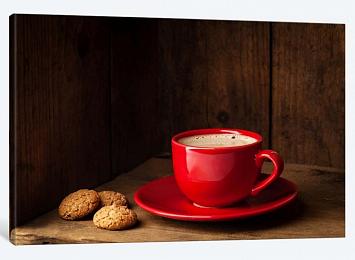 5D картина  «Чашечка кофе с печеньем»