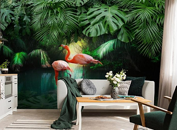 3D Фотообои  «Романтика в тропиках»