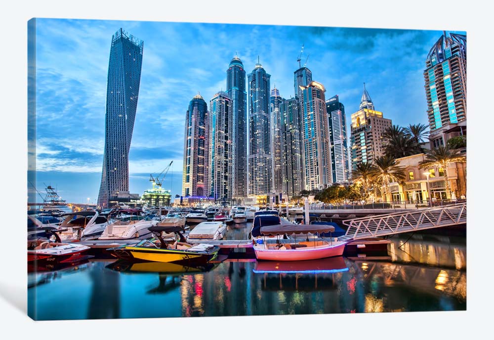 картинка 5D картина «Вечерний Дубай» | интернет-магазин фотообоев ARTDECO