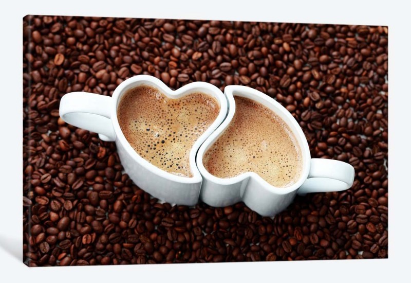 картинка 5D картина  «Кофе для влюблённых» | интернет-магазин фотообоев ARTDECO